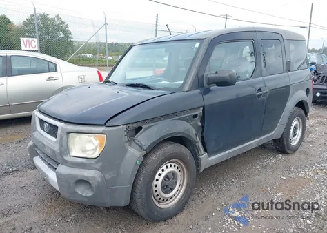 2004 Honda Element Lx из США, поврежденный, VIN 5J6YH18354L006553